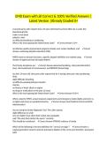 EMD Exam with all Correct & 100&percnt; Verified Answers &vert;Latest Version &vert;Already Graded A&plus;