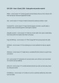BUS 1350 &ndash; Exam 1 &lpar;Excel&rpar;&comma; 2026 &ndash; Study guide and practice material