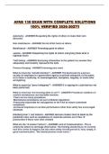 AFAB 130 EXAM WITH COMPLETE SOLUTIONS 100&percnt; VERIFIED 2026-2027&excl;&excl;