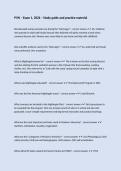 PVN &ndash; Exam 1&comma; 2026 &ndash; Study guide and practice material