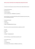 MMSC 433 EXAM 3 QUESTIONS AND ANSWERS WITH COMPLETE SOLUTION&period;