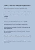 PNVN 1111 &ndash; Quiz 1&comma; 2026 &ndash; Study guide and practice material