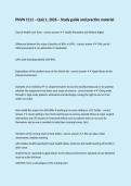 PNVN 1111 &ndash; Quiz 1&comma; 2026 &ndash; Study guide and practice material