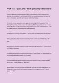 PNVN 1111 &ndash; Quiz 1&comma; 2026 &ndash; Study guide and practice material