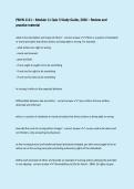 PNVN 1111 &ndash; Module 11 Quiz 3 Study Guide&comma; 2026 &ndash; Review and practice material