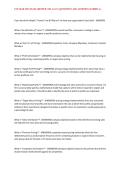 UCF MAR 3023 EXAM 4 REVIEW &lpar;CH&period; 14-17&rpar; &vert; QUESTIONS AND ANSWERS &vert; SCORED A&plus;&period;