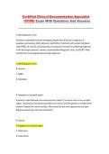 CCDS Exam Questions and Answers&comma; Complete Study Material