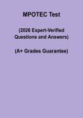 MPOTEC Test &vert; Police Officer Exam Study Guide & Practice PDF