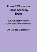 Phase 2 Wisconsin Police Academy &vert; Study Guide & Exam Prep PDF