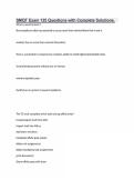 SMQT Exam 135 Questions with Complete Solutions&period;
