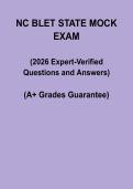 NC BLET State Mock Exam &vert; Police Academy Study & Practice PDF