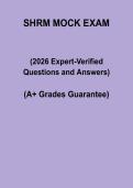 SHRM Mock Exam &vert; HR Certification Study & Practice PDF