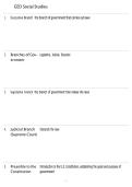 GED Social Studies Questions and Answers Latest &lpar;2026 &sol; 2027&rpar; &lpar;Verified Answers&rpar;