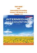 Intermediate Accounting Volume 1 8th Edition Beechy TEST BANK Chapters 1-11 &vert; Complete Guide with Rationalized Answers