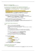 Samenvatting -  Mens en omgeving