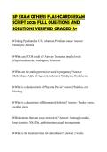 3P EXAM OTHERS FLASHCARDS EXAM SCRIPT 2026 FULL QUESTIONS AND SOLUTIONS VERIFIED GRADED A&plus;