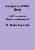 Michigan Real Estate Exam &vert; Study Guide & Practice PDF