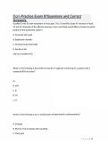 Ccrn Practice Exam 87Questions and Correct Answers&period;