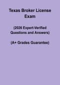 Texas Broker License Exam &vert; Study Guide & Practice PDF