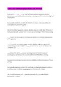 COUC 502 LUO Quiz 1 Questions and Answers
