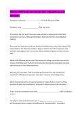 GECIV 100 Final Exam Study Set 2 Questions and  Answers