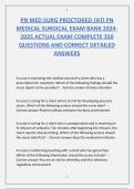 ATI NGN Med Surg Exam Prep 2026 &vert; 300 Practice Questions with Detailed Rationales &vert; RN Medical-Surgical Nursing Review Pack