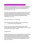 MATH 3339 FINAL EXAM Questions and Answers