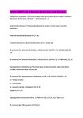 Math 3339 Test 1 Review Questions and Answers