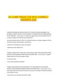 Master the ATI Comprehensive Predictor 2026 with this detailed study guide featuring correct answers&comma; nursing interventions&comma; pharmacology&comma; and essential NCLEX-style practice questions&period;