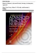 Advanced Practice Nursing &lpar;Hamric & Hanson 7th Edition&comma; Tracy 2023&rpar; &ndash; Test Bank Questions & Answers for Exam Preparation
