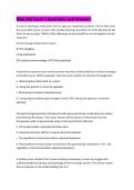 NSG 552 Exam 1 Questions and Answers