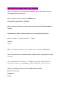 NSG 552 Exam 3 Questions and Answers