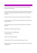 NSG 552 PsychoPharmacology Questions and Answers