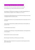 Exam 2- Nsg 552 Questions and Answers