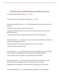 CEE 4100 Final Exam &vert; UPDATED Questions with 100&percnt; Correct Answers