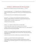 CEE 4100 test 1 &vert; UPDATED Questions with 100&percnt; Correct Answers