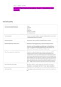 NSG552 Psychopharmacology Exam 1 Questions and  answers