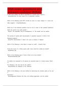 CQA exam questions and answers updated 2026A&plus;
