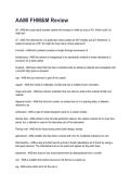 AAMI FHM&M Review 2026&sol;2027 Questions  And  Answers &vert; &lpar;Verified Revised Full  Exam&rpar;