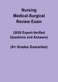 Medical-Surgical Nursing Review &vert; Study Guide & Practice PDF