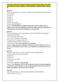 NYSOH &lpar;NEW YORK STATE OF HEALTH&rpar; ASSISTORS CERTIFICATION EXAM 2026 &vert; REAL EXAM QUESTIONS AND CORRECT ANSWERS &vert; VERIFIED ANSWERS &vert; UPDATED VERSION &vert; GRADED A&plus;