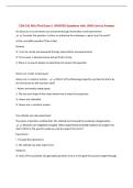 CEM 141 MSU Final Exam &vert; UPDATED Questions with 100&percnt; Correct Answers