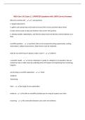 MSU Cem 141 Exam 1 &vert; UPDATED Questions with 100&percnt; Correct Answers