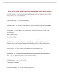 MSU CEM 141 FINAL EXAM &vert; UPDATED Questions with 100&percnt; Correct Answers