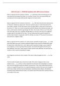 CEM 141 Exam 1 &vert; UPDATED Questions with 100&percnt; Correct Answers