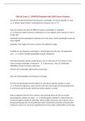 CEM 141 Exam 2 &vert; UPDATED Questions with 100&percnt; Correct Answers