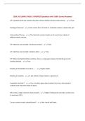CEM 141 EXAM 3 MSU &vert; UPDATED Questions with 100&percnt; Correct Answers