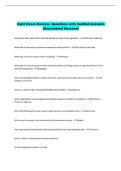 Cpht Exam Review- Questions with Verified Answers  &lpar;Guaranteed Success&rpar; 