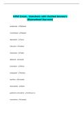 CPhT Exam - Questions with Verified Answers  &lpar;Guaranteed Success&rpar; 