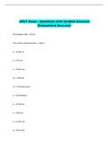 CPhT Exam - Questions with Verified Answers  &lpar;Guaranteed Success&rpar; 
